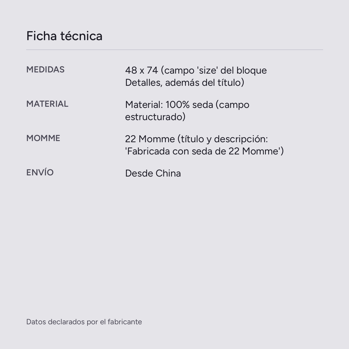 Funda de almohada de seda de morera de 22 momme Seda, vista de producto